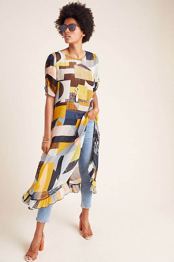 Slide View: 1: Fortaleza Abstract Tunic