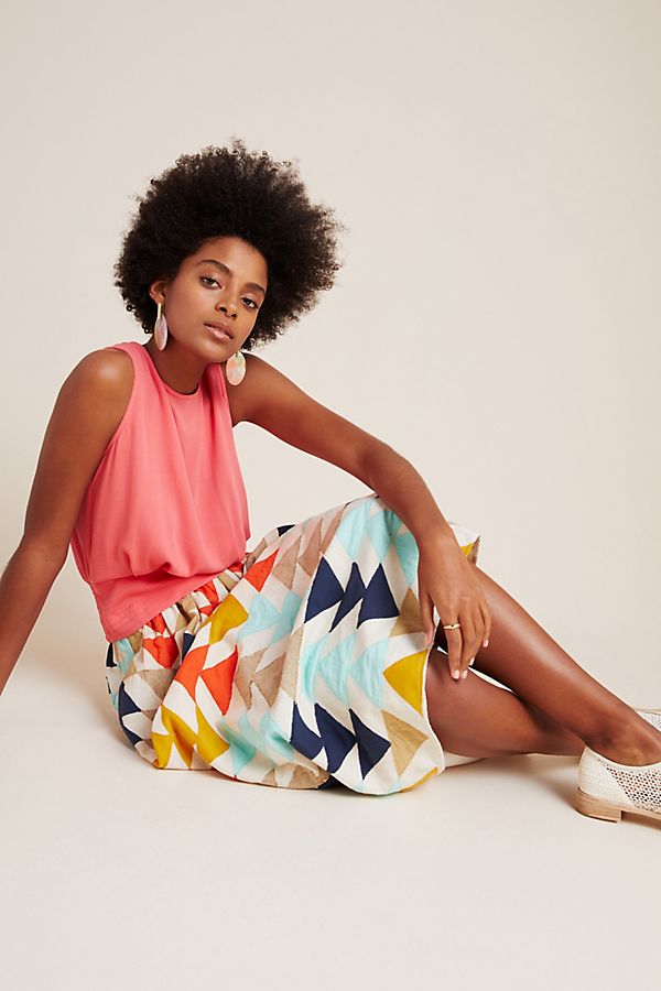 Slide View: 1: Hope Sleeveless Blouse