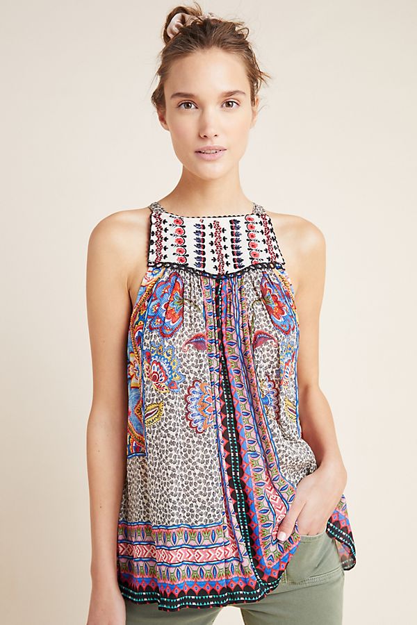 Slide View: 1: Esme Halter Blouse