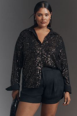 The Remie Sequin Buttondown