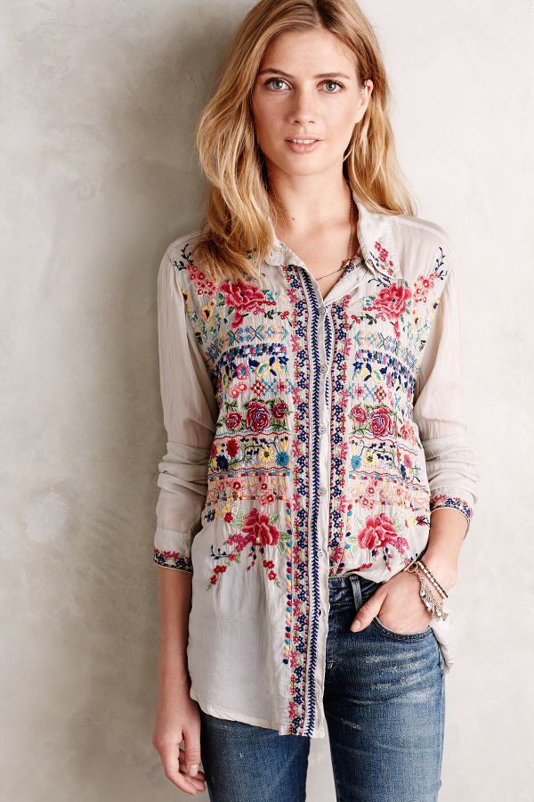 Hersilia Buttondown | Anthropologie