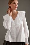 Thumbnail View 1: Selected Femme Isobel Ruffle Shirt