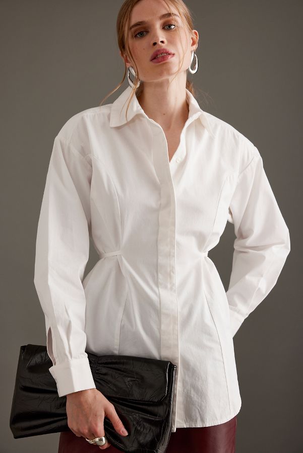 Vista diapositiva: 1: Camicia con Spalle Audaci Kenna di Selected Femme