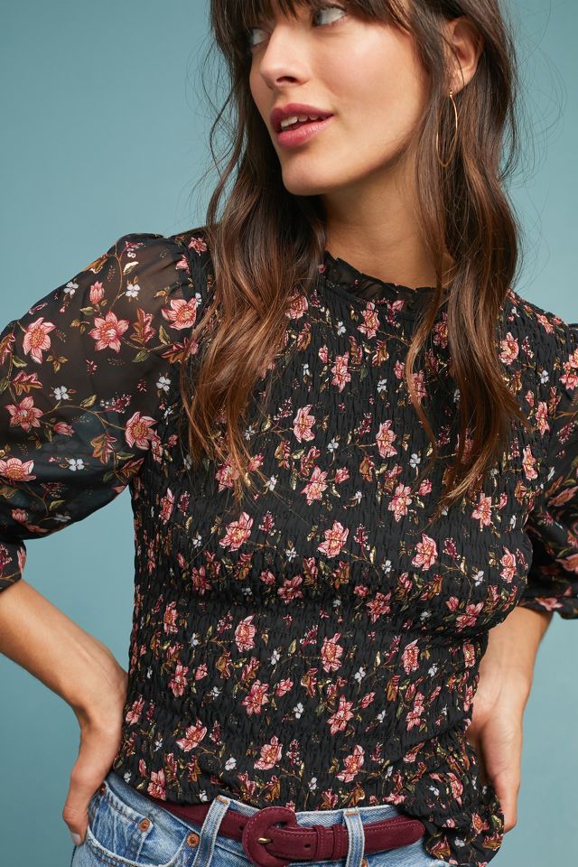 Delilah Floral Blouse | Anthropologie