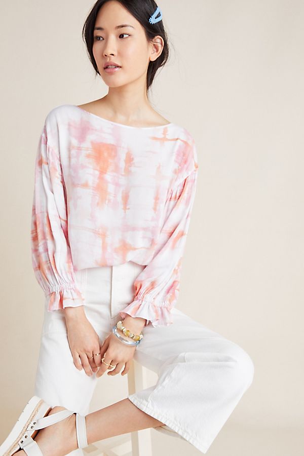 Slide View: 1: Satin Blouse