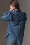 Thumbnail View 2: Pilcro Ruffled Chambray Buttondown Shirt