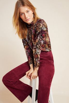 rebecca taylor snake print velvet jacket