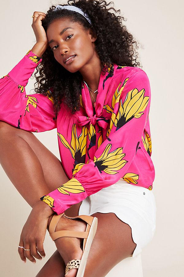 Slide View: 1: Frida Floral Tunic
