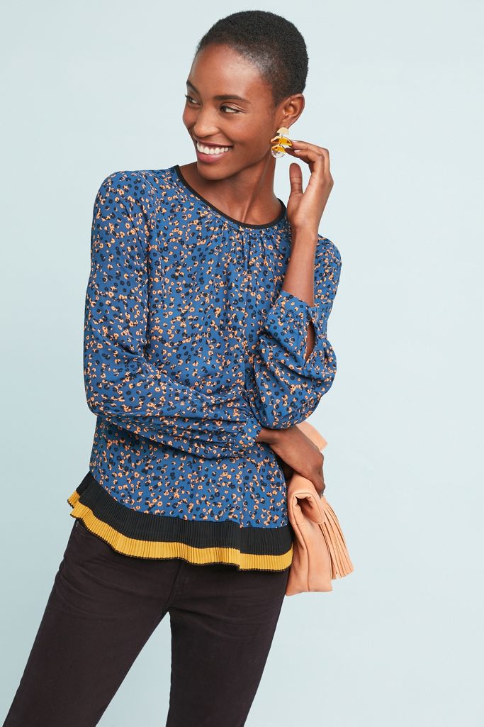 Sporty Floral Top | Anthropologie
