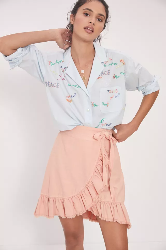 Maeve The Clarissa High-Low Buttondown