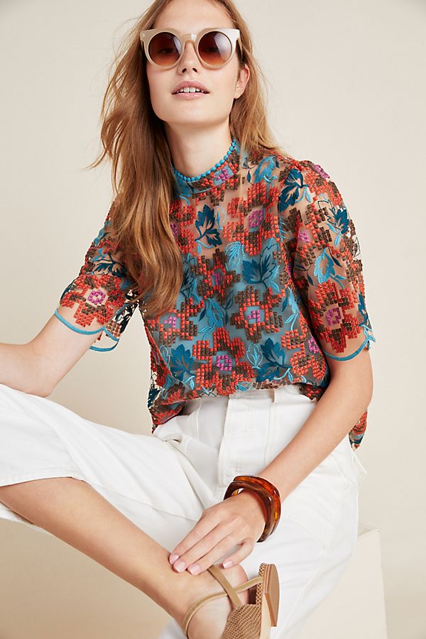 Slide View: 1: Callaway Swing Blouse