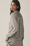 Thumbnail View 2: By Anthropologie Long-Sleeve Silky Top