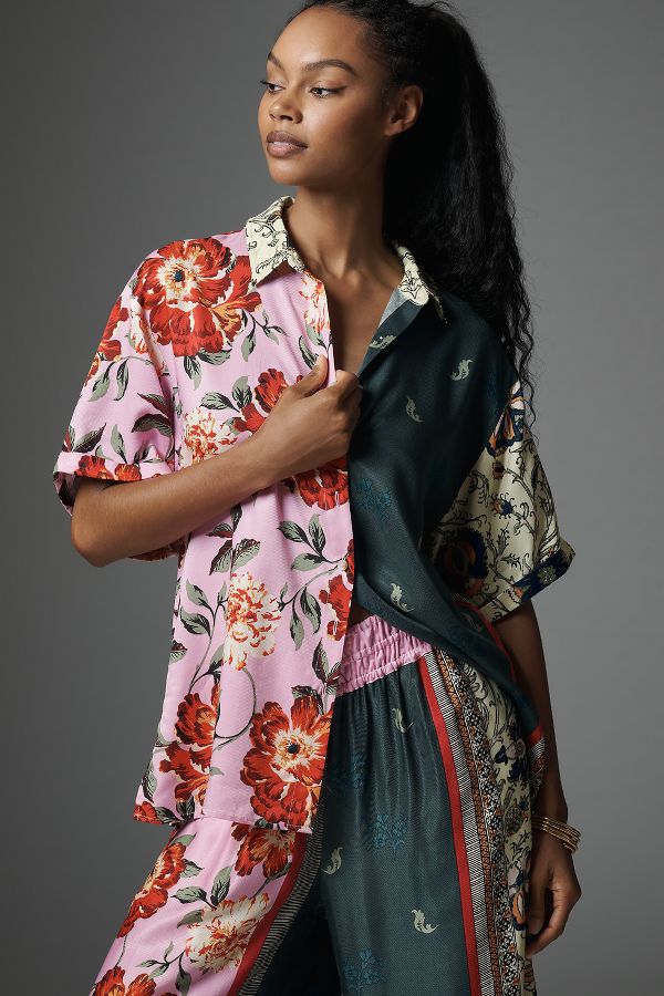 Slide View: 1: By Anthropologie Oversized Surf Shirt