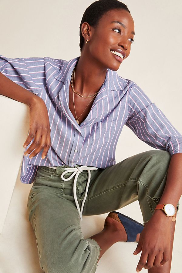Slide View: 1: Grayson The Hero Buttondown