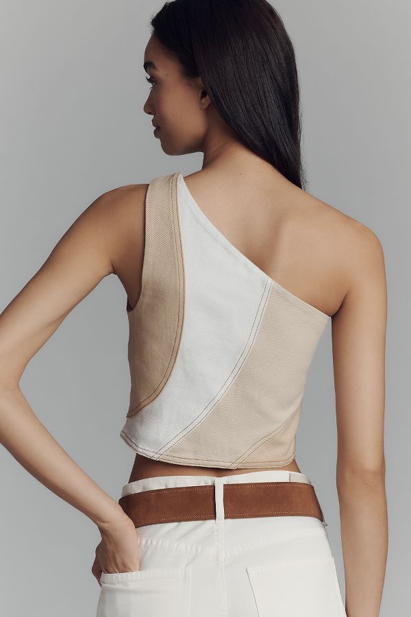 Slide View: 2: Significant Other Saskia One-Shoulder Blouse