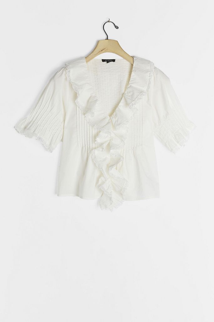 Graceann Ruffled Blouse | Anthropologie