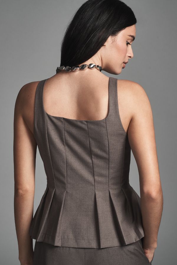 Slide View: 2: En Saison Mirabell Peplum Top