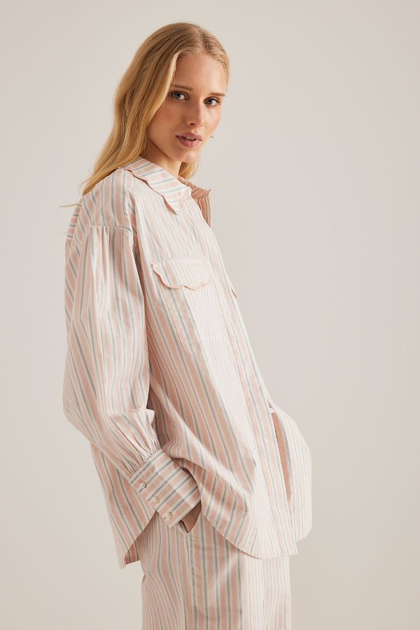 Vista de diapositivas: 3: Camisa Phoebe Damson Madder