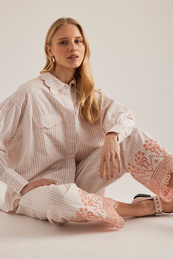 Vista de diapositivas: 5: Camisa Phoebe Damson Madder