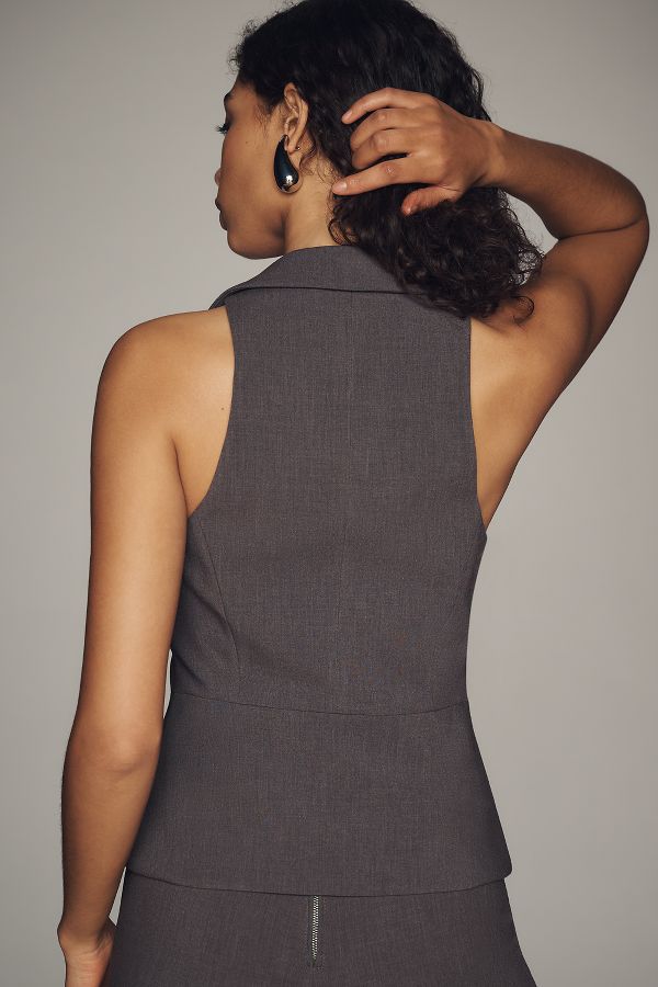 Slide View: 2: Bardot Cohan Fitted Peplum Vest