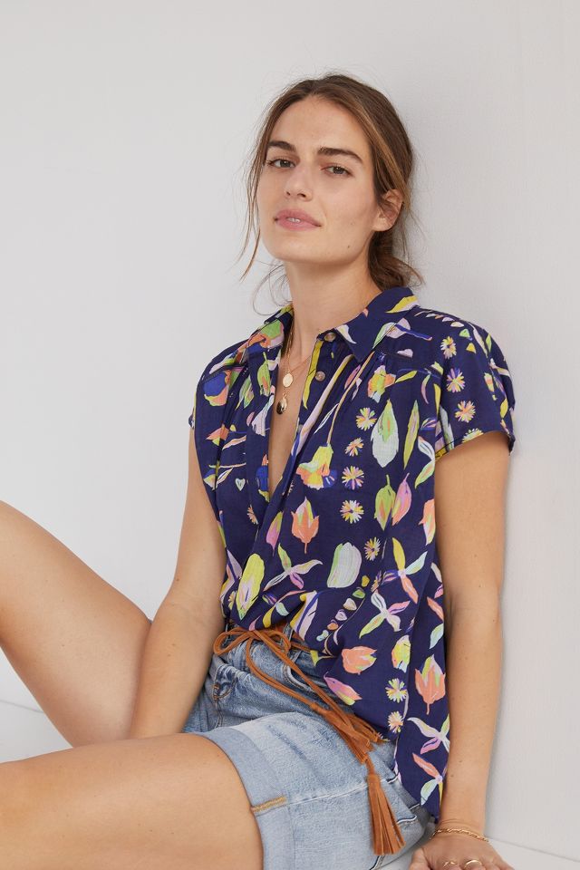 Luke John Matthew Arnold Blossom Surf Buttondown | Anthropologie