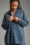 Thumbnail View 7: The Dannie Classic Denim Shirt by Pilcro ​