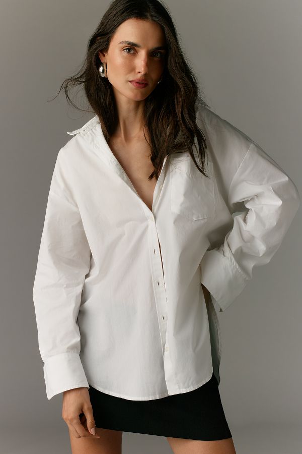 Slide View: 4: The Bennet Buttondown Shirt by Maeve