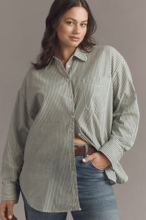 Slide View: 5: The Bennet Buttondown Shirt by Maeve