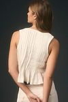 Thumbnail View 2: The Lottie Pleated Linen Tank