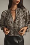 Thumbnail View 2: The Sidney Batwing Blouse by Pilcro: Cinched Waist Edition