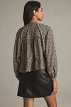 Thumbnail View 4: The Sidney Batwing Blouse by Pilcro: Cinched Waist Edition