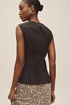 Thumbnail View 2: The Della Pleated-Waist Shell Top by Anthropologie