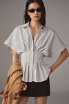 Thumbnail View 1: The Tobie Pleated Blouse by Exquise