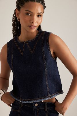 Baum und Pferdgarten Madi Sleeveless Denim Top