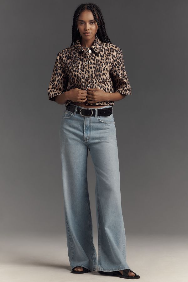 Slide View: 3: Baum und Pferdgarten Masja Leopard Blouse