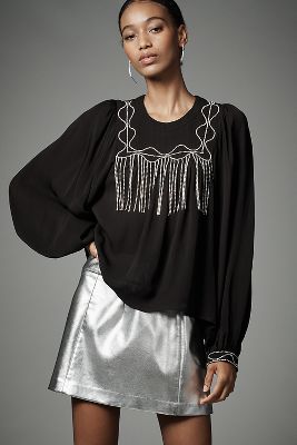 Blouse Ollari Ornée-de-Strass