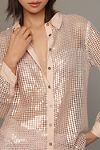 Thumbnail View 2: Pilcro Long-Sleeve Chainmail Buttondown Blouse