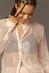 Thumbnail View 7: Pilcro Long-Sleeve Chainmail Buttondown Blouse