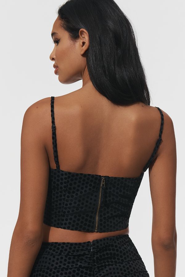 Slide View: 2: Maeve XL Bow Cropped Tank Top