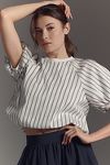 Thumbnail View 1: Maeve Short-Sleeve Crew-Neck Top