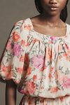 Thumbnail View 3: Blouse Babydoll à Ourlet Bulle Par Anthropologie