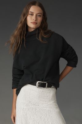 Citizens of Humanity Cara Drop Shoulder Relaxed Turtleneck