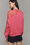 Thumbnail View 2: Maeve Sheer-Shoulder Pullover Knit Top