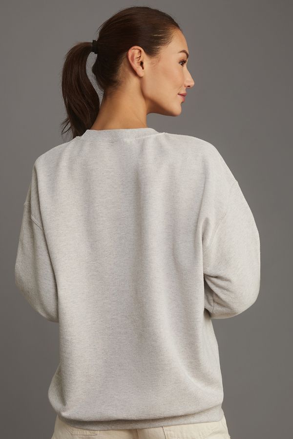 Slide View: 2: By Anthropologie Ciao Oversized Sweatshirt