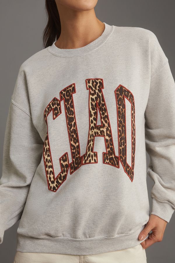 Slide View: 4: By Anthropologie Ciao Oversized Sweatshirt