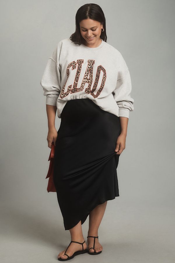 Slide View: 7: By Anthropologie Ciao Oversized Sweatshirt