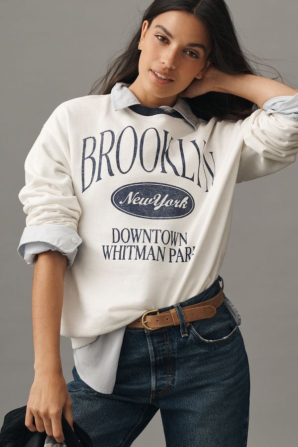 Slide View: 1: By Anthropologie Sport City Sweatshirt