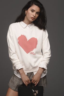 Chiara Perano Heart Sweashirt