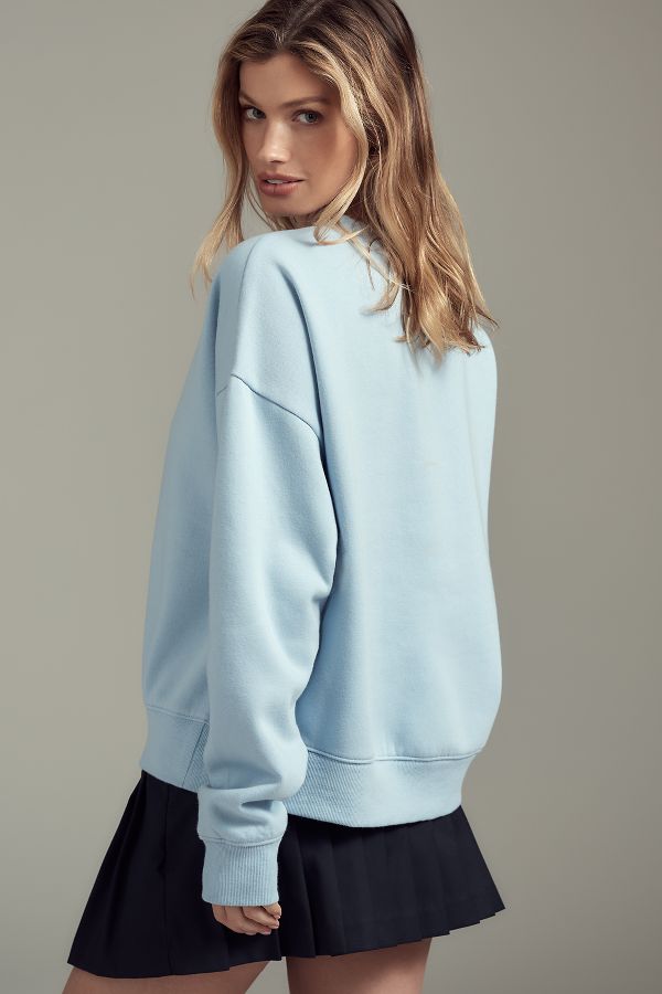 Slide View: 2: Rebecca Mayfield x Anthropologie Grafisches Sweatshirt