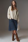 Thumbnail View 3: Pilcro V-Neck Front-Pocket Pullover Knit Top